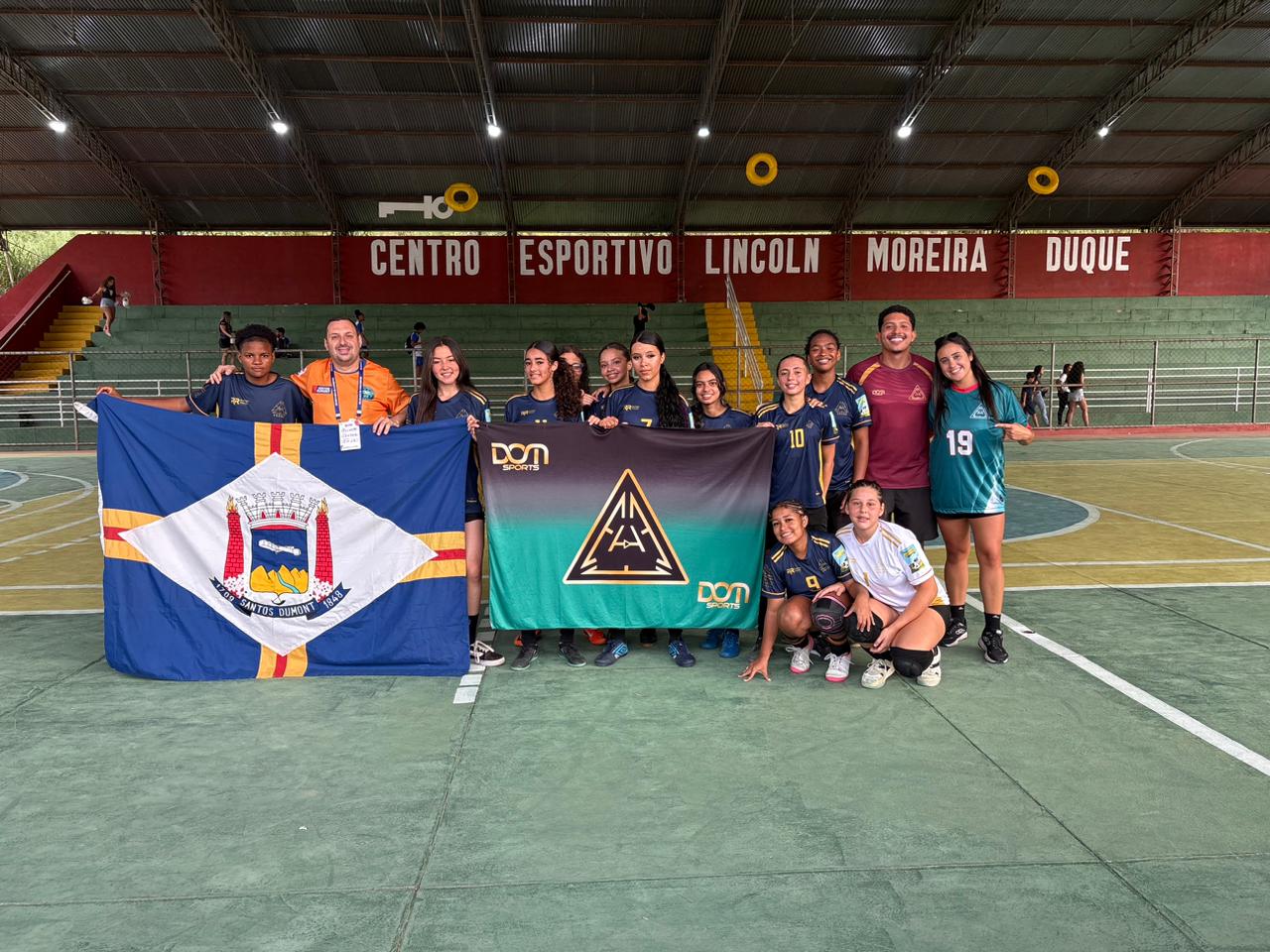 Time feminino do Polivalente se classifica para a final do JEMG no módulo II do futsal em Lima Duarte